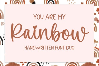 You Are My Rainbow Font: Creative Project Ideas