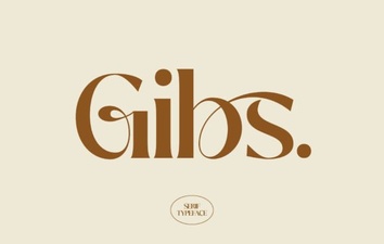 Gibs Font: a Clean & Modern Design Resource