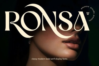 Ronsa Font for Modern Design Projects